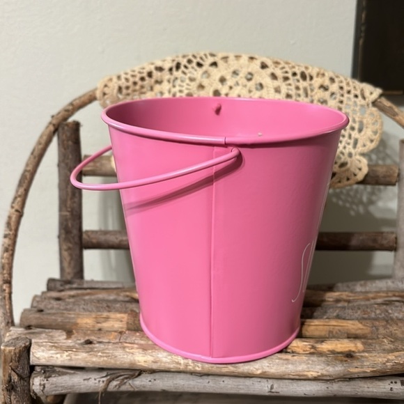 NEW Rae Dunn PINK "HELLO SUMMER" CITRONELLA & COCONUT PATIO CANDLE BUCKET - Picture 7 of 10